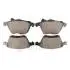 KLOCKI HAMULCOWE AUDI A4 (8E2 B6) A4 (8EC B7) A4 AVANT (8E5 B6) A4 AVANT (8ED B7) 00-13 PRZOD SZT Optimal BP12272 (фото 2)