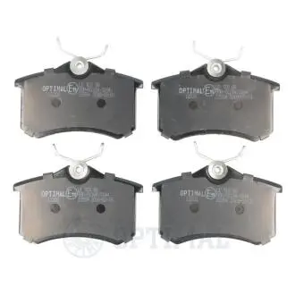 KLOCKI HAMULCOWE AUDI A4 (8E2, B6), A4 (8EC, B7), A4 AVANT (8E5, B6), A4 AVANT (8E 97-15 TYL SZT Optimal BP12208