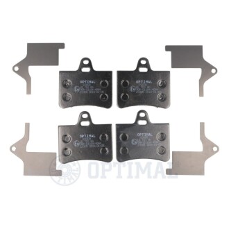 KLOCKI HAMULCOWE CITROËN C5 I (DC), C5 I ESTATE (DE), C5 II (RC), C5 II BREAK (RE) 01-04 TYL SZT Optimal BP83000