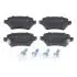 KLOCKI HAMULCOWE CHEVROLET ASTRA HATCHBACK, ASTRA SALOON. KIA VENGA (YN). OPEL AST 98-14 TYL SZT Optimal BP12264 (фото 1)