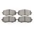 KLOCKI HAMULCOWE HYUNDAI I10 (BA, IA), I10 (PA), I20 (PB, PBT). KIA PICANTO (SA) 04-13 PRZOD SZT Optimal BP12283 (фото 2)
