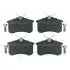 KLOCKI HAMULCOWE AUDI A1 (8X1, 8XK), A1 SPORTBACK (8XA, 8XF), A2 (8Z0), A3 (8L1), 88-15 TYL SZT Optimal BP10066 (фото 1)