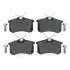 KLOCKI HAMULCOWE AUDI A1 (8X1, 8XK), A1 SPORTBACK (8XA, 8XF), A2 (8Z0), A3 (8L1), 88-15 TYL SZT Optimal BP10066 (фото 2)
