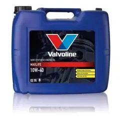 Смазка моторная MAXLIFE 10W40 20L API SL/CF ACEA A3/B3 POLSYNTETYK 20L VALVOLINE 872328