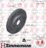 Диск тормозной (передний) Ford Galaxy/S-max/Land Rover Freelander 06-14 (316x28) (с покрыт.) (вент.) ZIMMERMANN 610371154 (фото 1)