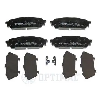 Фото klocki hamulcowe subaru forester (sg), impreza estate (gg), impreza saloon (gd) 00-09 tyl szt Optimal BP12406 KLOCKI HAMULCOWE SUBARU FORESTER (SG), IMPREZA ESTATE (GG), IMPREZA SALOON (GD) 00-09 TYL SZT Optimal BP12406