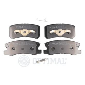 Колодки тормозные (задние) Citroen C4/Peugeot 4008 12-/Dodge/Jeep/Mitsubishi Outlander 06-/Pajero 91 Optimal BP10537