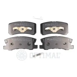Колодки тормозные (задние) Citroen C4/Peugeot 4008 12-/Dodge/Jeep/Mitsubishi Outlander 06-/Pajero 91 Optimal BP10537