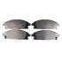 KLOCKI HAMULCOWE INFINITI Q45 I, QX4. NISSAN TERRANO II (R50), X-TRAIL (T30) 93-13 PRZOD SZT Optimal BP12125 (фото 1)