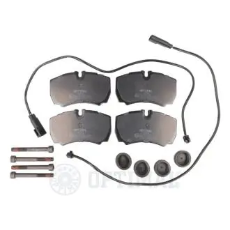 KLOCKI HAMULCOWE FORD TRANSIT BOX (FA), TRANSIT PLATFORM/CHASSIS (FM, FN) 06-14 TYL SZT Optimal BP12418