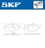 Колодки тормозные (передние) BMW 5 (F07/F10/F11) 09-17/6 (F06/F13) 11-18/7 (F01/F02/F03/F04) 08-15 SKF VKBP80442 (фото 2)