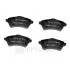 KLOCKI HAMULCOWE LAND ROVER FREELANDER (L314), FREELANDER SOFT TOP (L314) 98-06 PRZOD SZT Optimal BP82200 (фото 1)