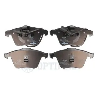 Фото klocki hamulcowe audi a6 (4b2, c5), a6 avant (4b5, c5), allroad (4bh, c5) 97-05 przod szt Optimal BP12128 KLOCKI HAMULCOWE AUDI A6 (4B2, C5), A6 AVANT (4B5, C5), ALLROAD (4BH, C5) 97-05 PRZOD SZT Optimal BP12128