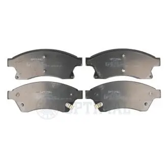 Колодки тормозные (передние) Chevrolet Aveo I/II 11-/Cruze/Opel Astra H/J 09-/Nissan Rogue 10-13 Optimal BP12399