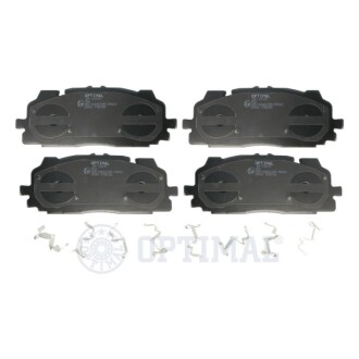 KLOCKI HAMULCOWE AUDI A4 (8W2 8WC B9) A4 AVANT (8W5 8WD B9) A5 (F53 F5P) 15> PRZOD SZT Optimal BP12678