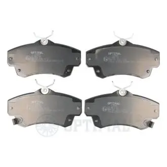 KLOCKI HAMULCOWE CHRYSLER PT CRUISER (PT), PT CRUISER CONVERTIBLE 00-10 PRZOD SZT Optimal BP12089