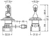 Żarówka LED (zamiennik H4/H19) bez ECE **brak ECE** - LEDriving HL INTENSE 6000K/2000lm OSRAM 64193DWINT2HFB (фото 3)