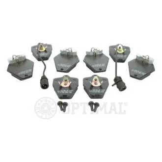 KLOCKI HAMULCOWE AUDI 100 (4A2, C4) 12/90-07/94 / AUDI 100 AVANT (4A5, C4) SZT Optimal BP12753