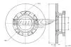 Диск тормозной (задний) Ford Transit V347 06- (280x16) (+ABS) (заменено на 92159103) TOMEX TX7217 (фото 1)