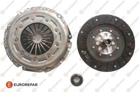 Комплект зчеплення Citroen Berlingo/Peugeot Partner 1.6HDI 10- (d=230mm) (+вижимний))) Eurorepar 1680364780