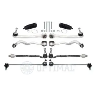 Комплект важелів підвіски (передньої) BMW 5 (E60) 03-10 M47/M54/M57/N46/N47/N52/N62 Optimal G82010