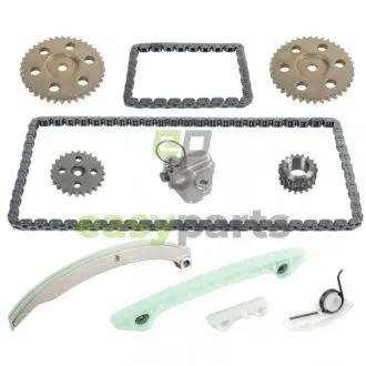 Комплект цепи ГРМ Ford Focus/Mazda 6 1.8-2.0 03-12 (цепь, натяжник, шестерня) SWAG 33100290