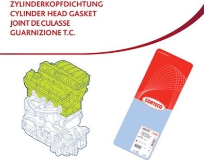 Uszczelka głow. MLS MINI (F56) 1mm + CORTECO 83403178