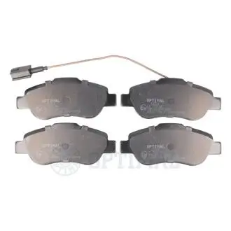 KLOCKI HAMULCOWE FIAT 500 (312), 500 C (312). FORD KA (RU8) 07> PRZOD SZT Optimal BP12331