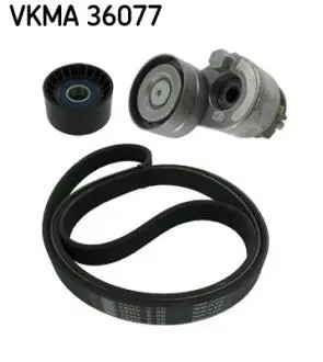ZESTAW PASKA KLINOWEGO VKMA 36077 OPEL VIVARO RENAULT TRAFIC II 1.9 DCI 01- SKF VKMA36077