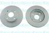 Диск гальмівний (передній) Subaru Justy 07-13/Daihatsu Sirion/YRV 99- (234x41) KAVO PARTS BR1718C (фото 2)