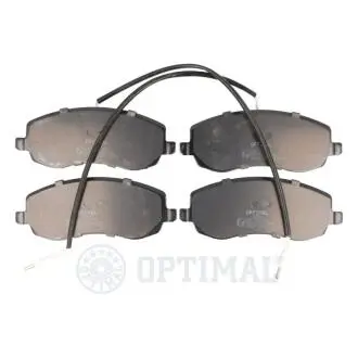 Колодки тормозные (передние) Citroen C8/Peugeot 807 2.0/2.2 HDi 06- (Lucas) Q+ Optimal BP12467