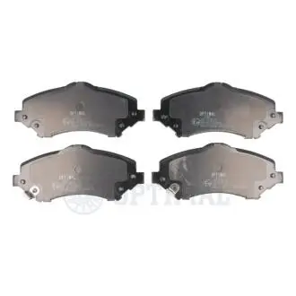KLOCKI HAMULCOWE JEEP LIBERTY (KK), WRANGLER III (JK) 07-12 PRZOD SZT Optimal BP12381