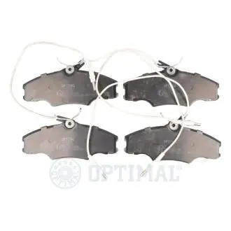 KLOCKI HAMULCOWE PEUGEOT 406 (8B), 406 ESTATE (8E/F) 95-04 PRZOD SZT Optimal BP10090