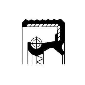 Сальник вала ПНВТ Daf 95/F/N/SB 74- (25x35x6) CORTECO 49418398