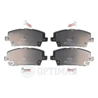 KLOCKI HAMULCOWE HONDA CIVIC VIII HATCHBACK (FN, FK) 05-12 PRZOD SZT Optimal BP12386