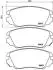 Klocki ham.Xtra OPEL INSIGNIA A (G09) 07/08-03/17 / OPEL INSIGNIA A Country BREMBO P59054X (фото 1)