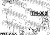 Подушка двигуна права (TOYOTA YARIS NCP1#/NLP10/SCP10 1999-2005) FEBEST TM091 (фото 3)