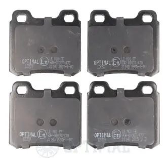 Колодки тормозные (задние) Opel Astra F 91-01/Kadett E 86-91/Vectra A 88-95 Optimal BP12059