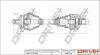 Полуось Ford Galaxy/VW Sharan 1.9/2.0 TDI 95-06 (R) (38x35x559x48T) (+ABS) DR!VE+ DP2110100385 (фото 1)