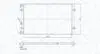 Радіатор охолодження Skoda Octavia/VW Golf IV 1.4-2.8/1.9TDI (Економ-клас) MAGNETI MARELLI 350213190800 (фото 1)