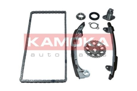 Комплект цепи ГРМ Toyota Avensis/Camry 00-09 (цепь/натяжник/шестерня)) KAMOKA 7001692