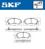 Колодки тормозные (передние) Nissan Qashqai II/X-Trail/ Renault Kadjar 13- SKF VKBP80108A (фото 2)