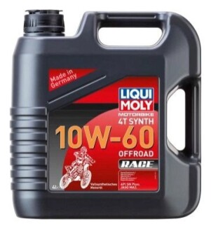 MOTORBIKE 4T SYNTH 10W60 OFFROAD RACE 4L OLEJ SYNTETYCZNY LIQUI MOLY 3054