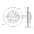 Диск тормозной (передний) Renault Scenic IV 1.2 TCe/1.6 dCi 16-(320х28) TOMEX TX7353 (фото 2)