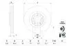 TARCZA HAM ALFA GIULIA 2.0, 2.2D 16-, STELVIO 16- PRZУD BOSCH 0986479E88 (фото 1)