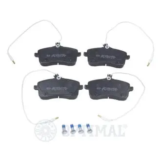 KLOCKI HAMULCOWE PEUGEOT 407 (6D), 407 SW (6E) 04-11 PRZOD SZT Optimal BP12223