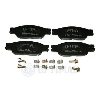 KLOCKI HAMULCOWE JAGUAR S-TYPE (X200) LINCOLN LS 98> PRZOD SZT Optimal BP12151