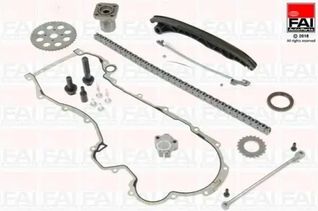 Zestaw іaсcucha rozrz№du 500/DOBLO/FIORINO, PEUGEOT BIPPER 1.3MJTD/HDI FAI TCK6ST