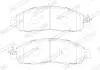 Колодки тормозные (передние) Nissan Leaf/NV200 17- (Akebono) (+датчик) FERODO FVR5284 (фото 2)