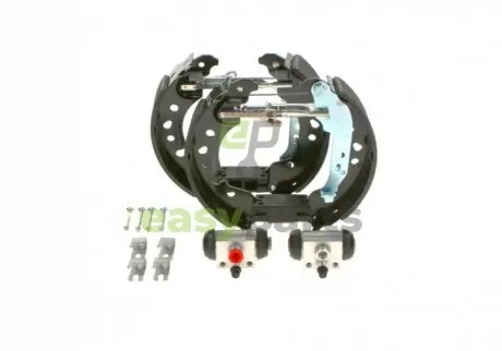 ZESTAW SZCZЁK HAM. RENAULT TWINGO 1,2/1,5 DCI 12- KPL. Z CYLINDERKAMI BOSCH 0204114694